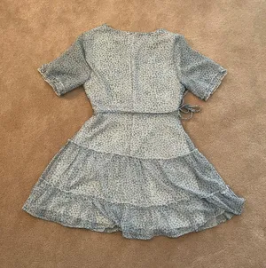 Floral Blue Dress thumbnail 2