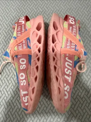 Just So So Women's Pink Camouflage Lace Up Tennis Shoes Size EU 39 thumbnail 10