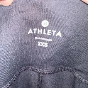 Athleta XXS black athletic workout high impact leggings thumbnail 2