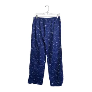 Victoria’s Secret Celestial Wide Leg Pajama Pants Blue Metallic thumbnail 5