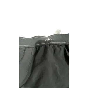 ALO Yoga Match Point Shorts Women’s Size 6 Black Running Athletic Lined thumbnail 5
