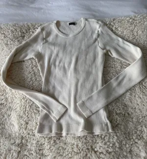 Brandy Melville Beige Sweater top thumbnail 1