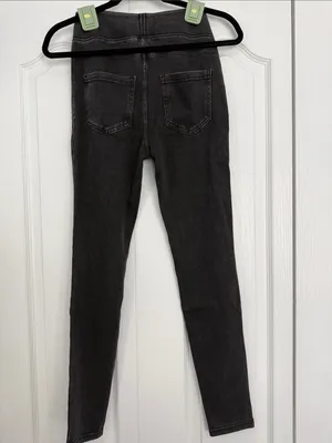 HALARA Charcoal Gray High-Waist Jeggings - Small thumbnail 3