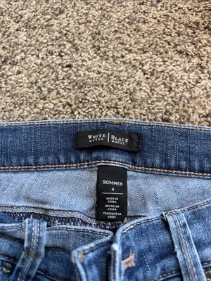 White House Black Market Skimmer Jeans size 4 thumbnail 3