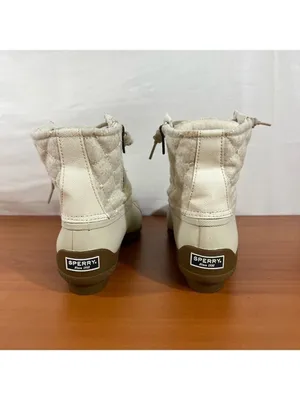 Sperry Syren Quilted Waterproof Wool Women's Boot Size 8 thumbnail 4