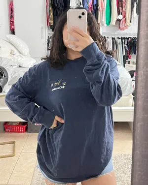 Columbia Dark Blue Long Sleeve Shirt thumbnail 2