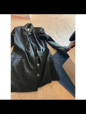 Abercrombie Black Women’s Blazer Jacket - Classic Tailored Coat thumbnail 4