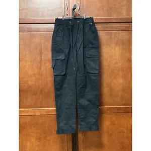 American Bazi Womens S Black Cargo Jogger Pants Adjustable Cuff NWT thumbnail 2