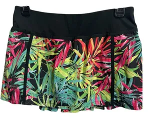 Fabletics Womens‎ Tropical Print Athletic Skort Size S Multicolor thumbnail 1