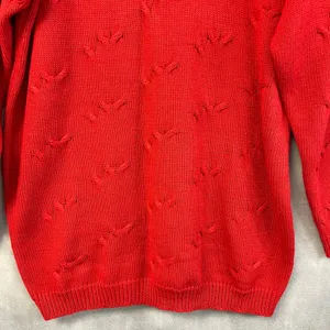 Vintage Partners Mervyns Womens Sweater Size M‎ Textured Preppy Retro 90s Indie thumbnail 4