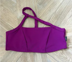 Tiger Friday High Drama Crop Top Mulberry Size Adult Small AS Sporty Cheer Dance thumbnail 1