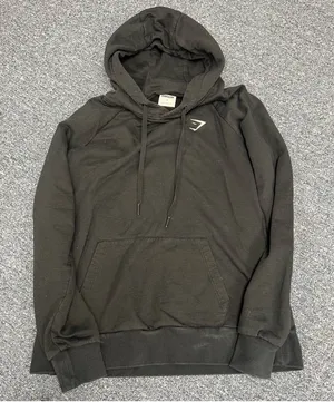 Gymshark Black Hoodie Size Medium thumbnail 1