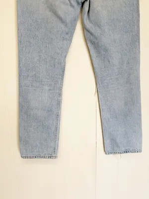 AGOLDE Riley Ripped Straight Leg Jeans in Clear Skies Size US thumbnail 7