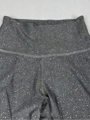 Beyond Yoga Alloy Ombre Leggings L Gray Rose Gold Metallic High Rise NWOT thumbnail 2