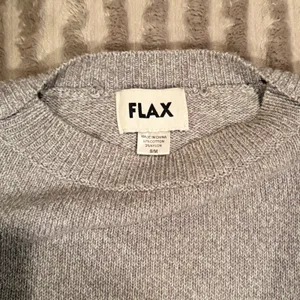 Flax Womens Gray Marled Cotton Knit Crewneck‎ Sweater Size S/M Relaxed Fit thumbnail 4