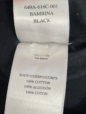 Rails Black  Bambina Button Front Top thumbnail 8