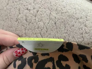 Aerie Cheetah Print Twist Leggings thumbnail 4