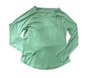 Under Armour Mint Green Long Sleeve Athletic Top thumbnail 1