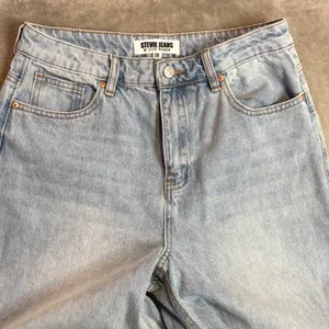 Stevie Jeans Steve Madden Wide Leg High Rise Jeans Womens 28 Light Wash Denim thumbnail 4