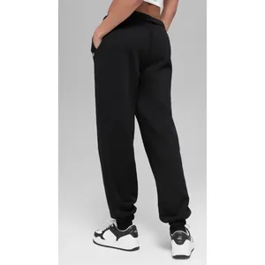 Alo Yoga Accolade Black Crewneck Jogger Sweatpants Set Estimated Small thumbnail 8