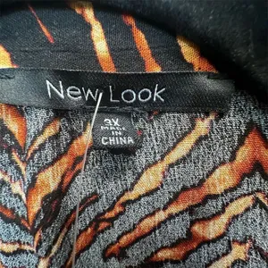 NWT New Look Women's 3X Brown Animal Print‎ Button-Up Dress Y2K Grunge Indie thumbnail 4