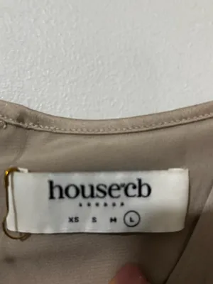 HOUSE OF CB 'Loren' Latte Corset Maxi Dress NWOT thumbnail 8