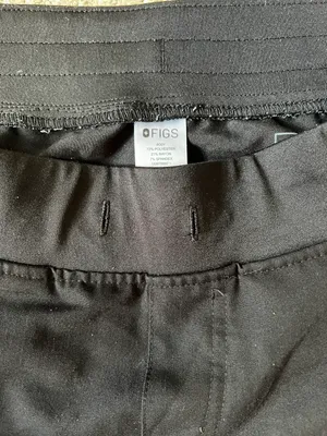 FIGS Black Scrub Joggers thumbnail 3