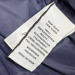 Straight Down Sandy Puffer Vest New‎ indigo Blue Insulated Full Zip Size Large thumbnail 8