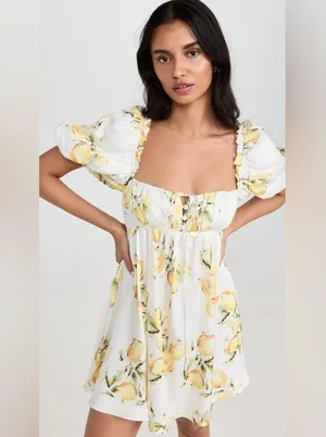 For Love and Lemons Serafina Mini Dress thumbnail 1