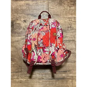 Vera Bradley keep Charged campus tech backpack floral thumbnail 3