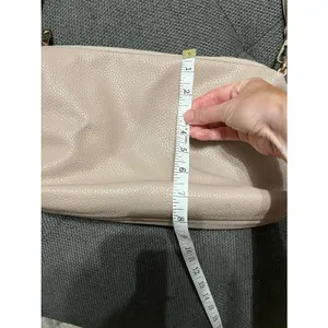 Cute cream camel beige adjustable small‎ purse bag thumbnail 3