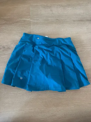 Lululemon Pace Rival Skirt tall teal thumbnail 2
