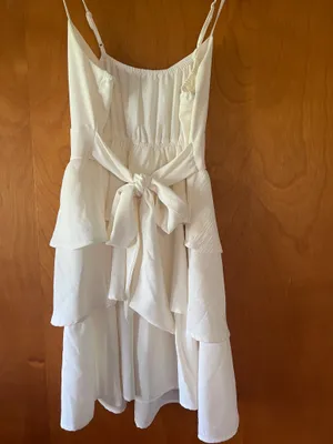 Altar'd State White 3-tier Dress thumbnail 2