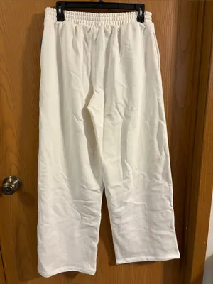 Parke x Target Women’s Cream High Rise‎ Boxer Sweatpants Small NEW thumbnail 7