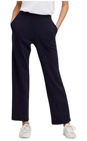 UNIQLO navy elastic waist ponte pants, size M thumbnail 1