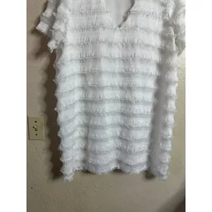 Tularosa Lambros Dress size L Fringe V-Neck Mini Bridal Cocktail Parties thumbnail 6