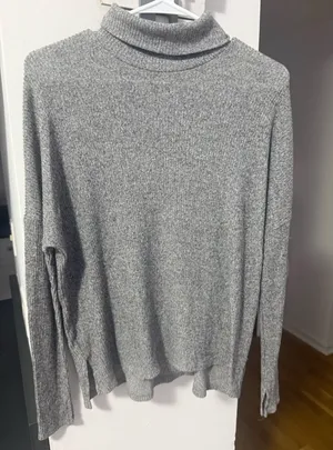 Aerie Grey Turtleneck Sweater thumbnail 1