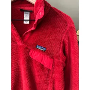 Patagonia Re-Tool Snap-T Pullover Red Small thumbnail 2