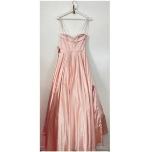 MAC DUGGAL Bow Sweetheart Strapless A Line Gown Prom Dress in Blush Size US 6 thumbnail 11