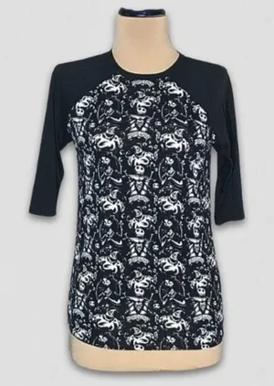 Disney Jack Skellington Nightmare Before Christmas Shirt gothic whimsigoth punk thumbnail 1