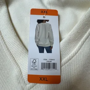 NWT Marc New York Top Women's XXL Ivory V Neck Pullover Thick Ribbed Shirt thumbnail 5