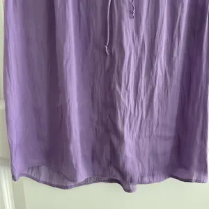 Current Air Ruffle Blouse Purple Lilac Size M thumbnail 8