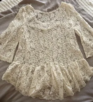 Free people lace top  thumbnail 1