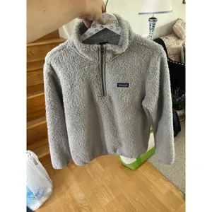 Patagonia women's los‎ gatos 1/4 zip pullover size medium thumbnail 2