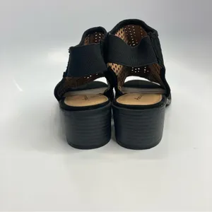 American‎ Eagle Outfitters laser cut peep toe shoes size 8 thumbnail 3