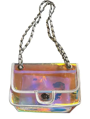 AQUA PVC‎ Clear Rainbow Shoulder Bag thumbnail 1