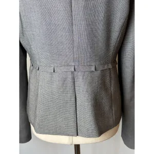 The Limited Blazer Women Small Gray Houndstooth‎ Single Breasted Academia Preppy thumbnail 7
