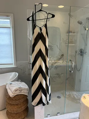 Christopher John Rogers for Target Black and White Semi Formal Dress thumbnail 2