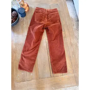 Silver Jeans Highly Desirable Straight Corduroy Pants in Burnt Orange‎ Size 27 thumbnail 5