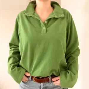 North crest Green Fleece Pullover Size M thumbnail 3